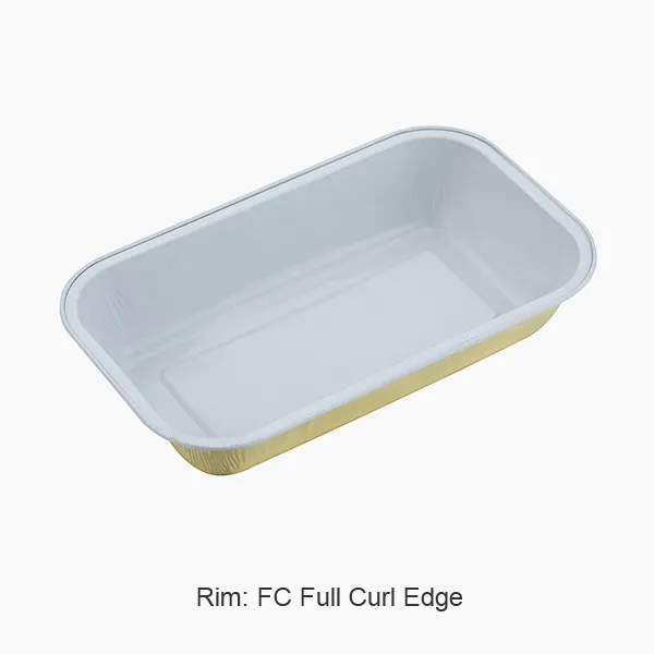 Plateau en papier d'aluminium en vol