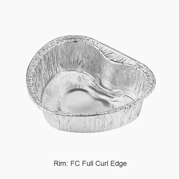 Petit gâteau en papier d'aluminium