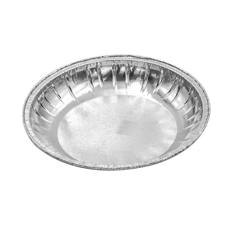 Contenants alimentaires ronds en aluminium